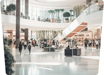 大型商業施設のイメージ画像 PC表示用