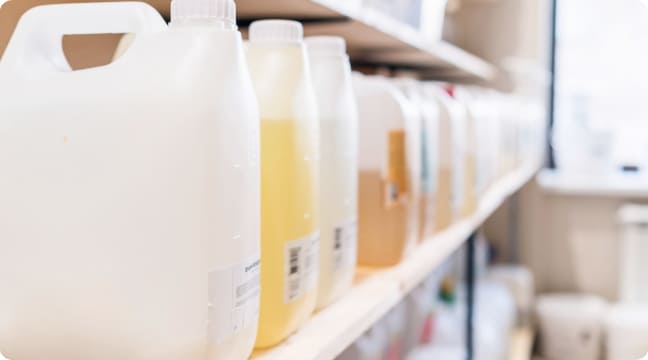 エスシーエスのこだわり Point.2「良質な洗剤」SP表示用